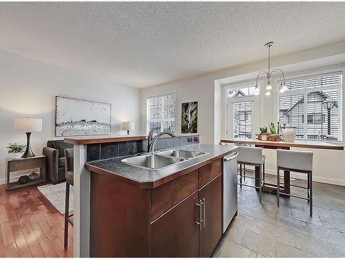 149 Rockyspring Grove Nw, Calgary, AB - Indoor Photo Showing Kitchen With Double Sink