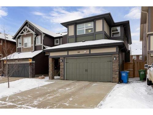 333 Clydesdale Way, Cochrane, AB - Outdoor With Facade