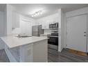 3321-4641 128 Avenue Ne, Calgary, AB  - Indoor Photo Showing Kitchen With Double Sink 