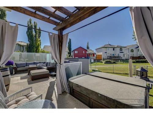 19 Woodside Crescent Nw, Airdrie, AB - Outdoor With Deck Patio Veranda With Exterior