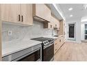 415-370 Dieppe Drive Sw, Calgary, AB  - Indoor Photo Showing Kitchen With Upgraded Kitchen 