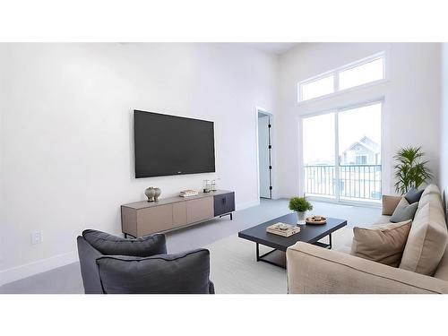 148 Saddlelake Manor Ne, Calgary, AB - Indoor Photo Showing Living Room