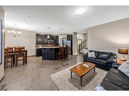 21 Silverado Range Bay Sw, Calgary, AB - Indoor Photo Showing Living Room