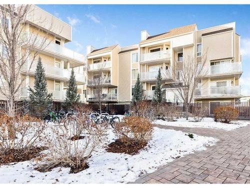 401-3727 42 Street Nw, Calgary, AB - Outdoor With Balcony With Facade