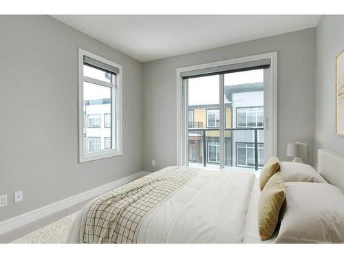 3103-410 Seton Passage Se, Calgary, AB - Indoor Photo Showing Bedroom