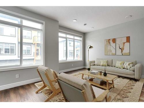 3103-410 Seton Passage Se, Calgary, AB - Indoor Photo Showing Living Room