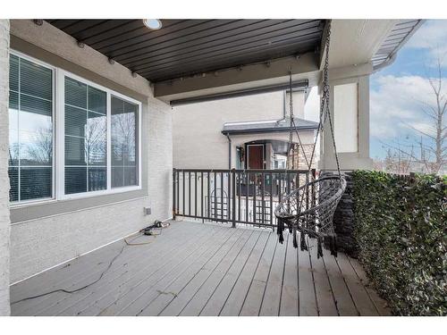 2260 Mahogany Boulevard Se, Calgary, AB - Outdoor With Deck Patio Veranda With Exterior