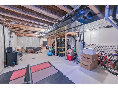 180 Rowmont Boulevard Nw, Calgary, AB - Indoor Photo Showing Basement