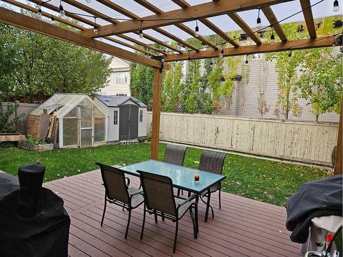 46 West Pointe Manor, Cochrane, AB - Outdoor With Deck Patio Veranda