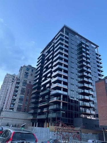 801-730 2 Avenue Sw, Calgary, AB - Outdoor With Balcony With Facade