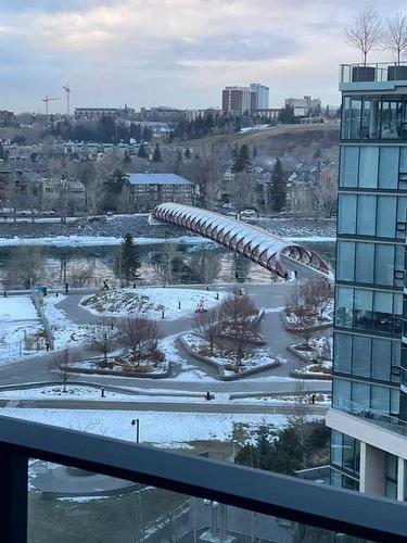 801-730 2 Avenue Sw, Calgary, AB - Outdoor With Balcony With View