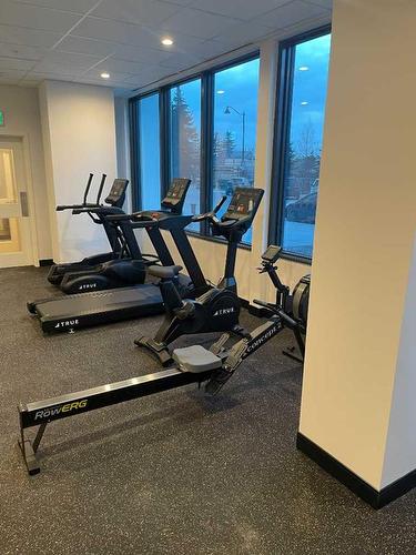 801-730 2 Avenue Sw, Calgary, AB - Indoor Photo Showing Gym Room