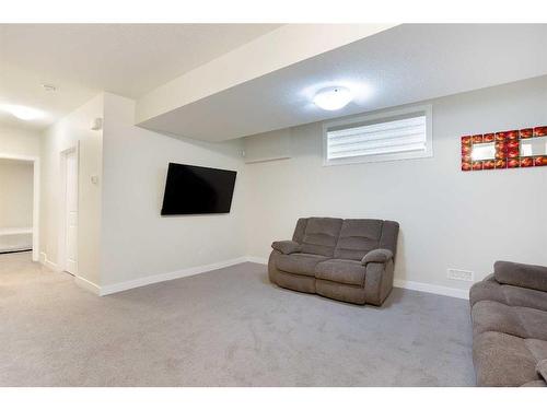 8 Corner Meadows Gate Ne, Calgary, AB - Indoor Photo Showing Basement