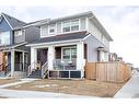 8 Corner Meadows Gate Ne, Calgary, AB  - Outdoor With Deck Patio Veranda With Facade 