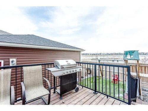 8 Corner Meadows Gate Ne, Calgary, AB - Outdoor With Deck Patio Veranda