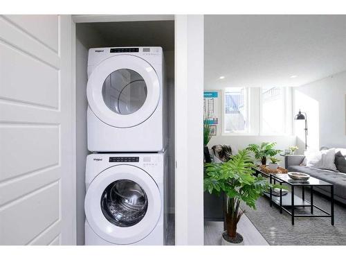 109-40 Livingston Parade Ne, Calgary, AB - Indoor Photo Showing Laundry Room