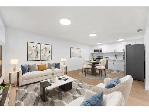 10816 Sacramento Drive Sw, Calgary, AB - Indoor Photo Showing Living Room