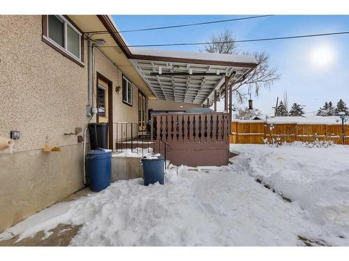 4431 21 Avenue Nw, Calgary, AB - Outdoor With Deck Patio Veranda