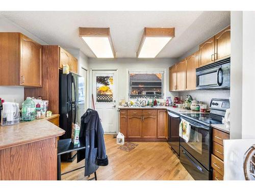 2828 Dovely Park Se, Calgary, AB - Indoor Photo Showing Kitchen With Double Sink