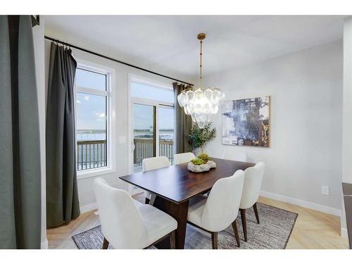 104 Sundown Crescent, Cochrane, AB - Indoor Photo Showing Dining Room