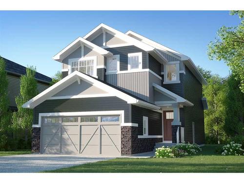 27 Belgian Court, Cochrane, AB - Outdoor With Facade