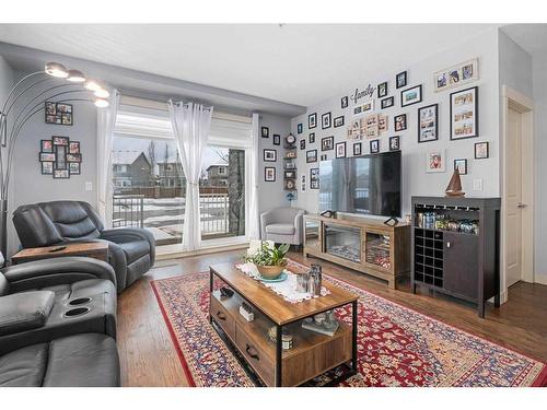 3114-522 Cranford Drive Se, Calgary, AB - Indoor Photo Showing Living Room