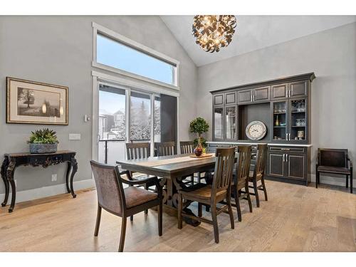 201 Stonemere Bay, Chestermere, AB - Indoor Photo Showing Dining Room