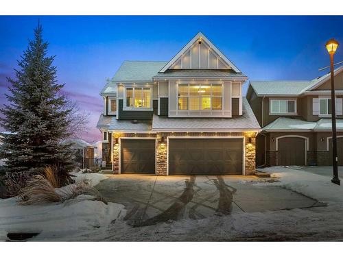 201 Stonemere Bay, Chestermere, AB - Outdoor With Facade