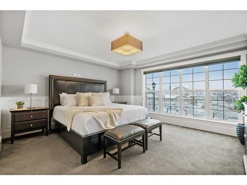 201 Stonemere Bay, Chestermere, AB - Indoor Photo Showing Bedroom