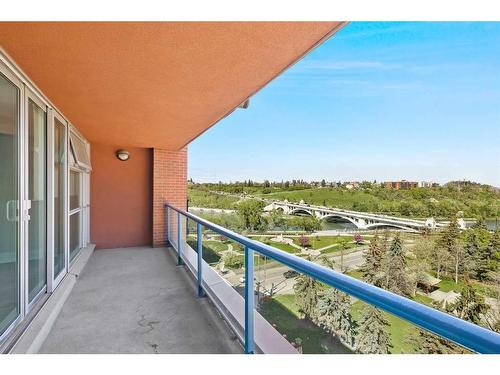 908-205 Riverfront Avenue Sw, Calgary, AB - Outdoor With Balcony With View With Exterior