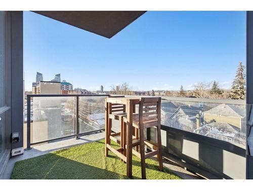 406-301 10 Street Nw, Calgary, AB - Outdoor With Balcony With View With Exterior