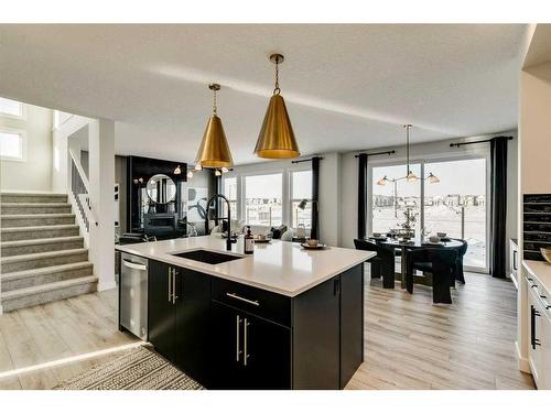 66 Ranchers View East, Okotoks, AB - Indoor Photo Showing Kitchen