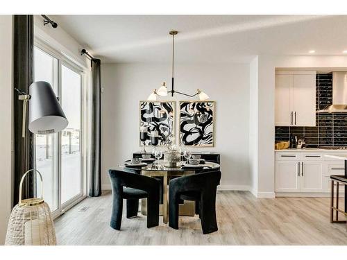 66 Ranchers View East, Okotoks, AB - Indoor Photo Showing Dining Room