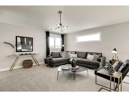 66 Ranchers View East, Okotoks, AB - Indoor Photo Showing Living Room