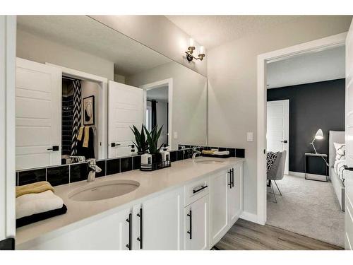 66 Ranchers View East, Okotoks, AB - Indoor Photo Showing Bathroom