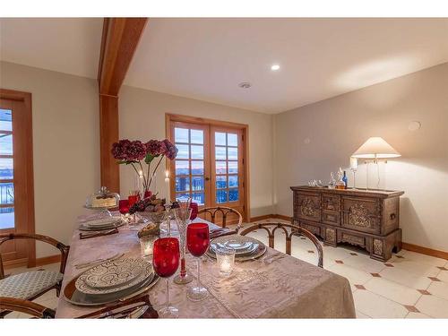 Gadsby Lake Estate - Township, Rural Lacombe County, AB - Indoor Photo Showing Dining Room