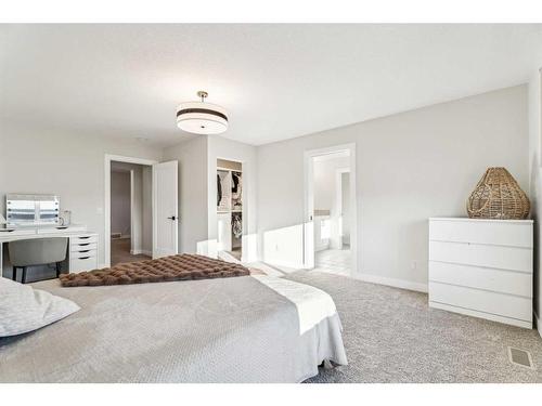 66 Precedence View, Cochrane, AB - Indoor Photo Showing Bedroom