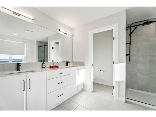 66 Precedence View, Cochrane, AB - Indoor Photo Showing Bathroom