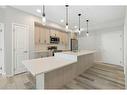 1406-42 Cranbrook Gardens Se, Calgary, AB  - Indoor Photo Showing Kitchen With Stainless Steel Kitchen With Upgraded Kitchen 