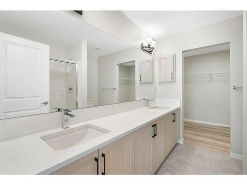 1406-42 Cranbrook Gardens Se, Calgary, AB - Indoor Photo Showing Bathroom