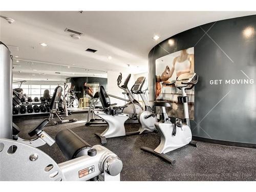 308-46 9 Street Ne, Calgary, AB - Indoor Photo Showing Gym Room