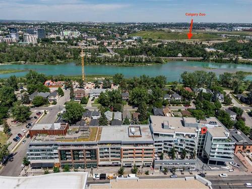 504-1020 9 Avenue Se, Calgary, AB - Outdoor With Body Of Water With View