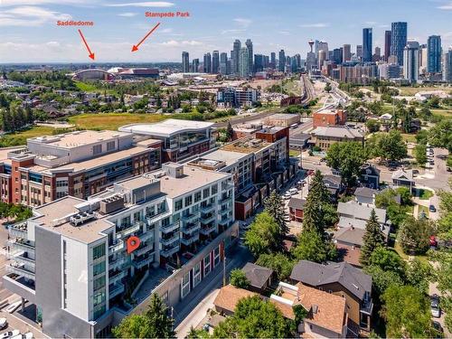 504-1020 9 Avenue Se, Calgary, AB - Outdoor With View