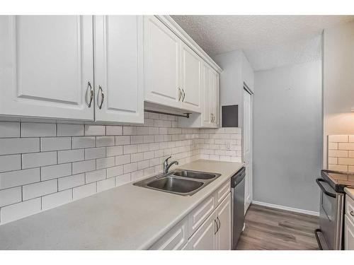 4-645 Meredith Road Ne, Calgary, AB - Indoor Photo Showing Kitchen With Double Sink