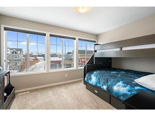 289 Auburn Meadows Boulevard Se, Calgary, AB - Indoor Photo Showing Bedroom