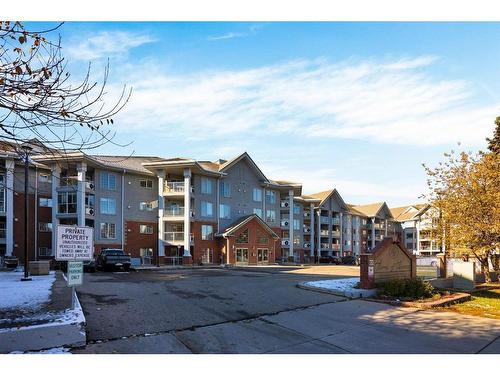 210-8535 Bonaventure Drive Se, Calgary, AB - Outdoor With Balcony With Facade