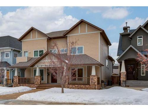 1721B 1 Avenue Nw, Calgary, AB - Outdoor With Deck Patio Veranda With Facade