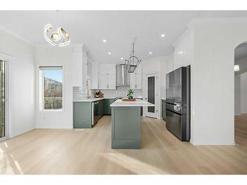 109 Mt. Douglas Green Se, Calgary, AB - Indoor Photo Showing Kitchen With Upgraded Kitchen