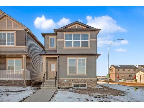 371 Hotchkiss Manor Se, Calgary, AB - Outdoor With Facade