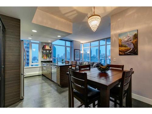 1505-1500 7 Street Sw, Calgary, AB - Indoor Photo Showing Dining Room